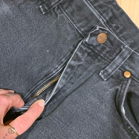 Vintage black Wranglers 32”x28” - Picture 2 of 5